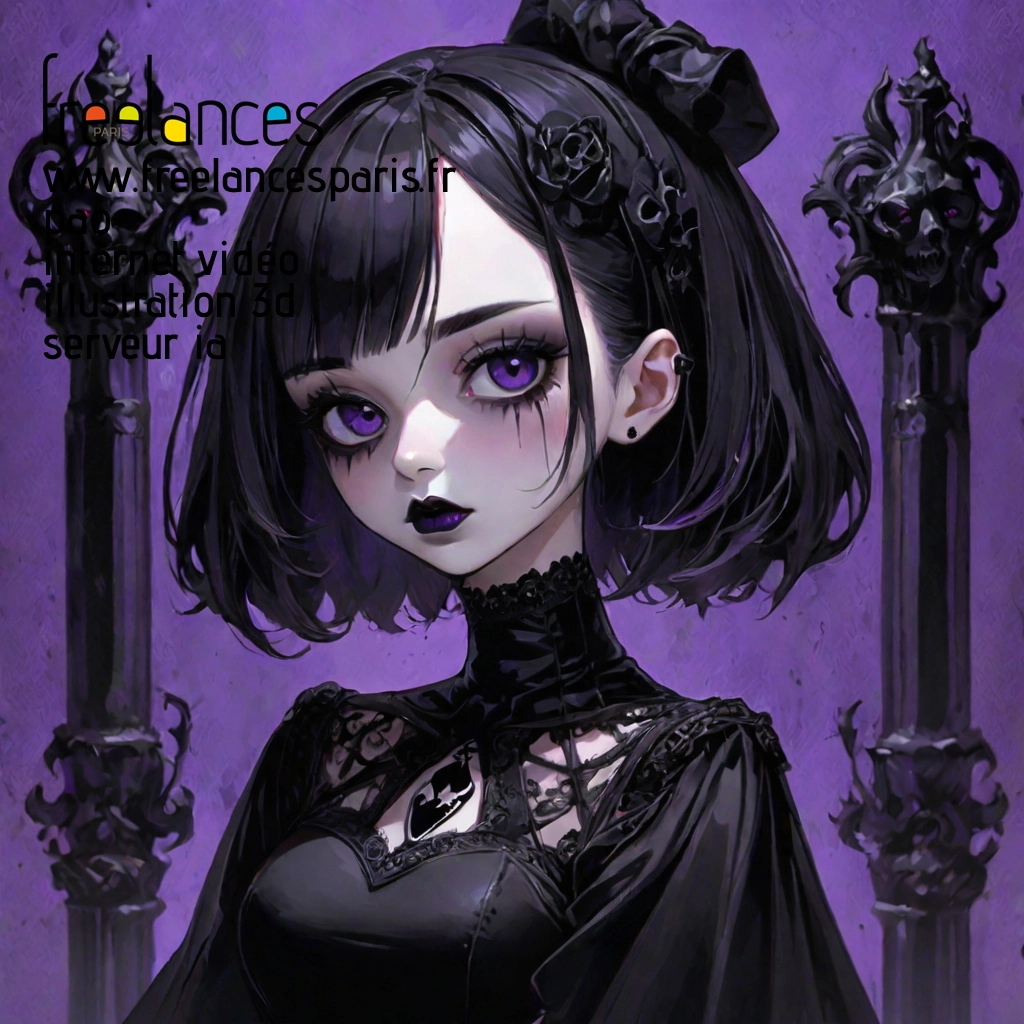 Pao mise en page internet vidéo illustration 3d serveur IA générative AI freelance paris studio de création magazines n5cajal0